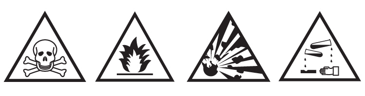 Hazard symbols